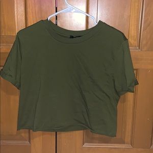 Army green crop